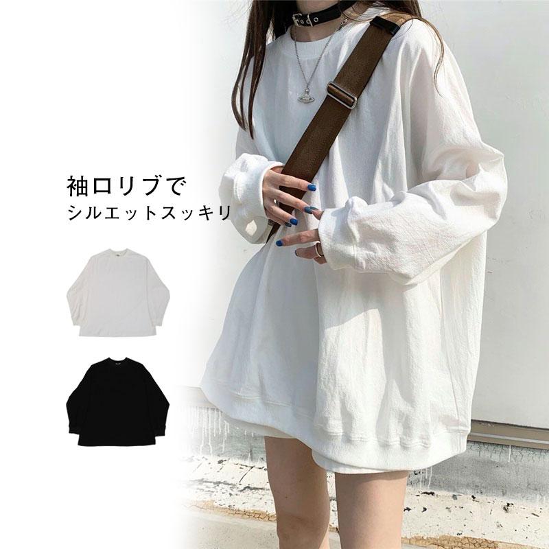 商品詳細：カラー：/ホワイト/ブラックサイズ：/M/L/XL/XXL■商品説明■「ゆったりラクな着心地♪」カジュアルでシンプルだから着回せる♪ちょうど良いの丈感とゆったりとしたシルエットで、スキニーや