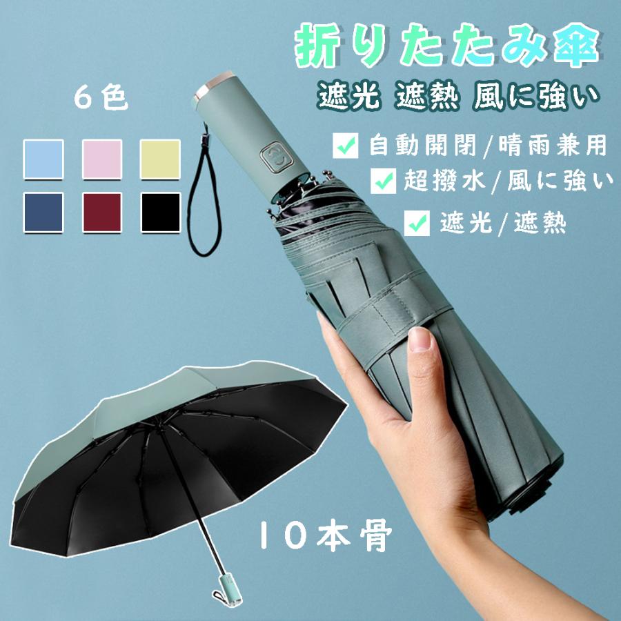 この商品について【 ワンタッチ 自動開閉式 】自動開閉機能を備えていますので、片手でワンタッチ操作できます。持ち手についているボタンを押すだけで傘の開閉ができますので車やバスなどの乗り降りの際や、荷物
