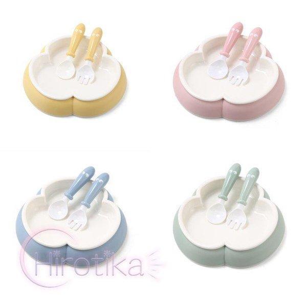 ■内容物 ：食器■材質：pp■カラー：ピンク、イエロー、グリーン、ブルー※モニターの設定や部屋の照明等の具合によって、実際のものと色が異なって見える場合がありますのでご了承ください。